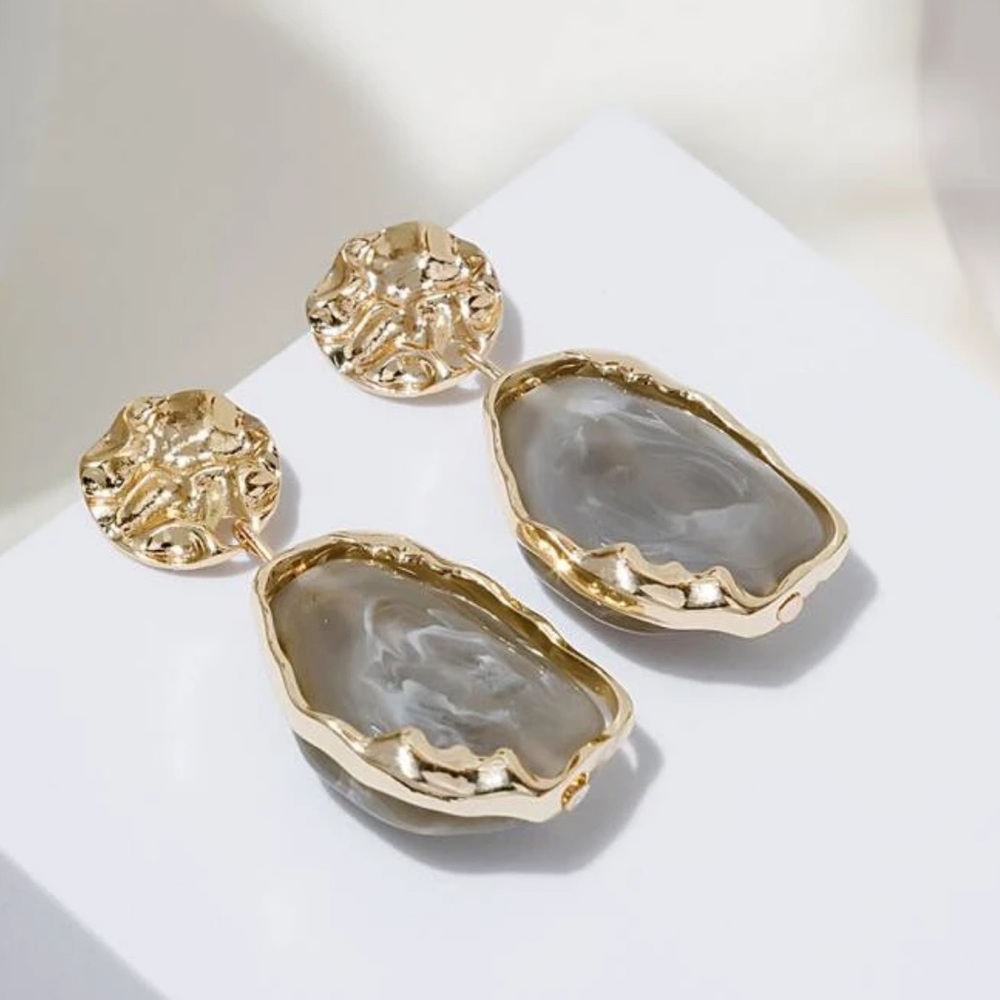 New Geometric Drop Earrings